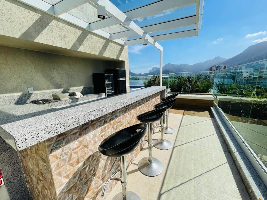 Apartamento Cobertura Estilosa Com Vista Linda E Privacidade Rio de Janeiro